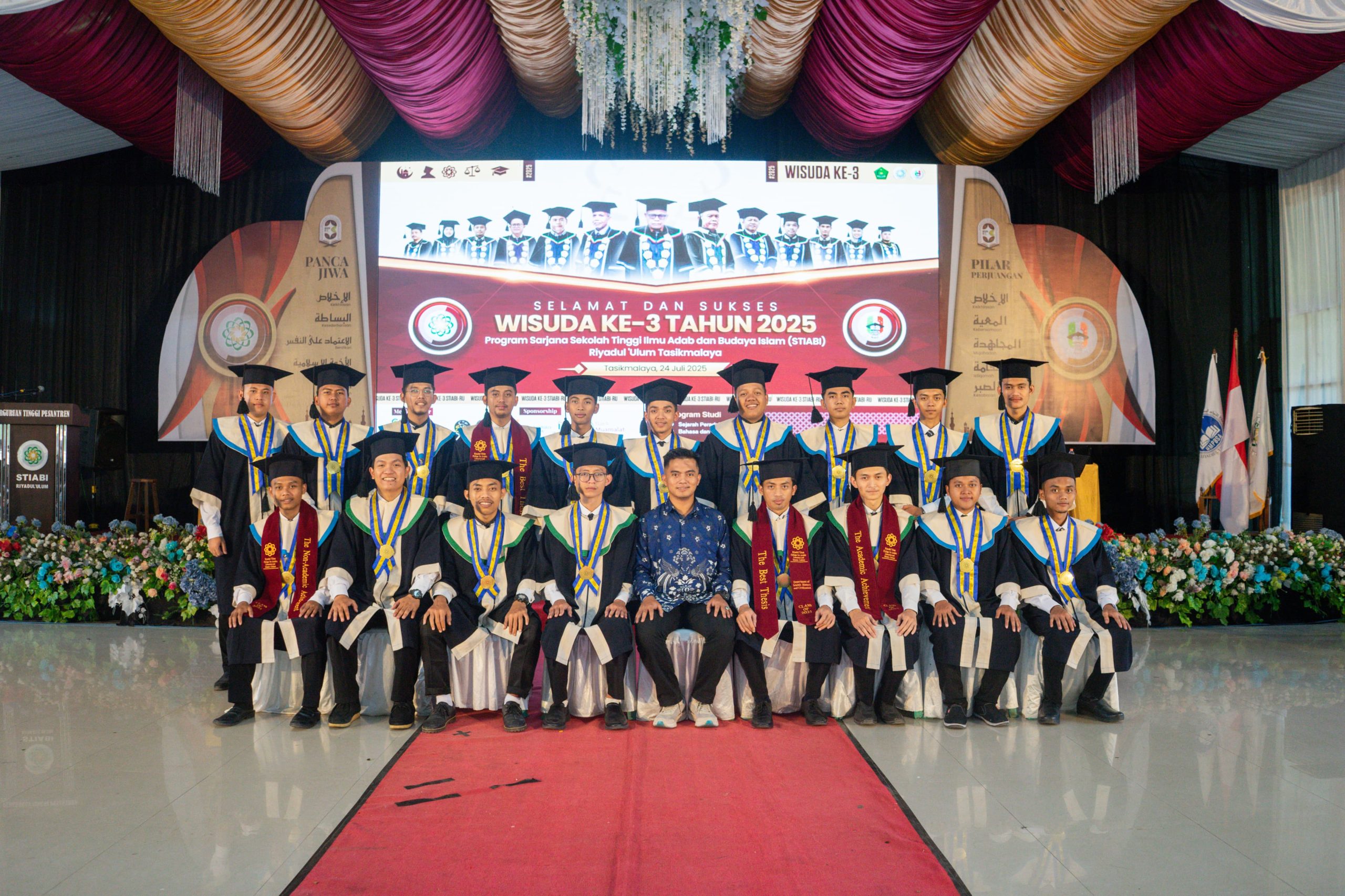 STIABI Riyadul Ulum Gelar Wisuda Angkatan Ke-3 Tahun Akademik 2024/2025